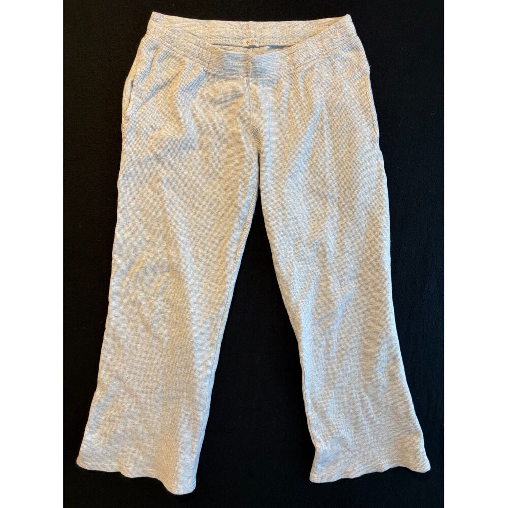 PacSun John Galt O/S - waffle knit heather gray flares